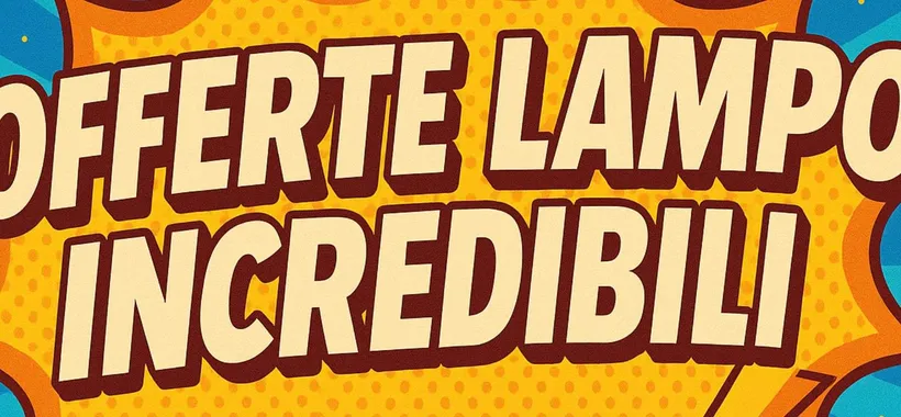 Offerte lampo da SHOCK per il 5/8 su Amazon: c'è anche lo smartwatch a 15€