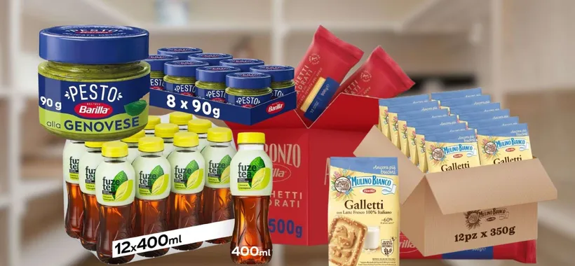 Cibi e bevande in promo scorta SHOCK su Amazon: tante offerte da 7,99€