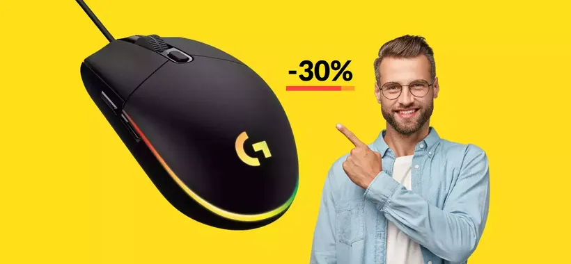 Mouse gaming Logitech: precisione assoluta spendendo solo 28€