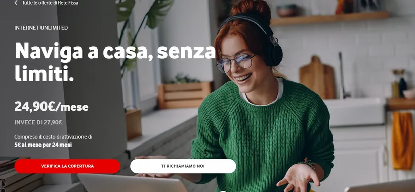 Internet Unlimited: naviga senza limiti a 24,90 euro