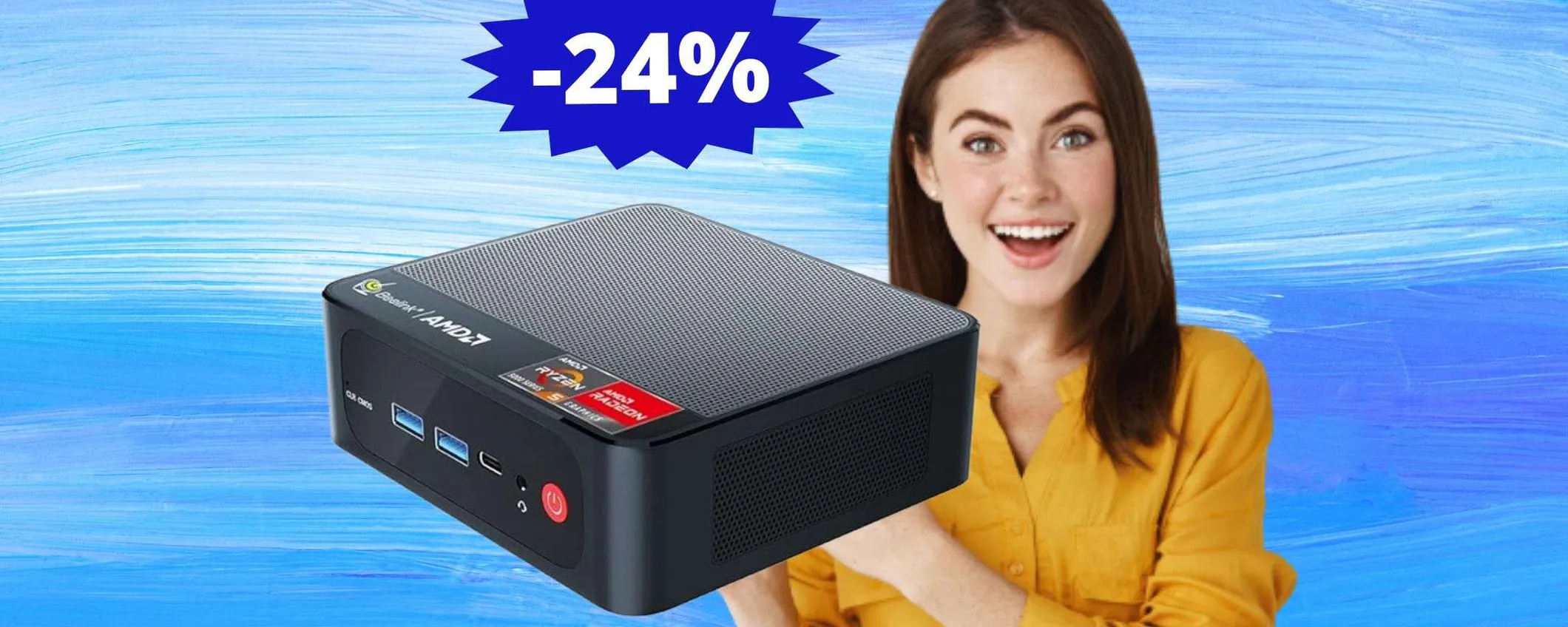 Mini PC Beelink SER5: concentrato di potenza e innovazione (-24%)