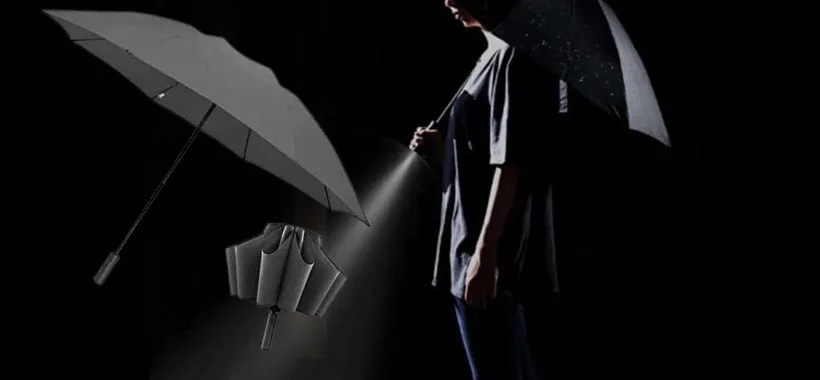 L'ombrello by Xiaomi con torcia a 16€ è la chicca Amazon NASCOSTA