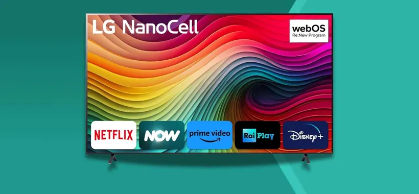 LG NanoCell 86’’ in super sconto: Smart TV 4K da cinema ora a 923,23€ invece di 2.099€