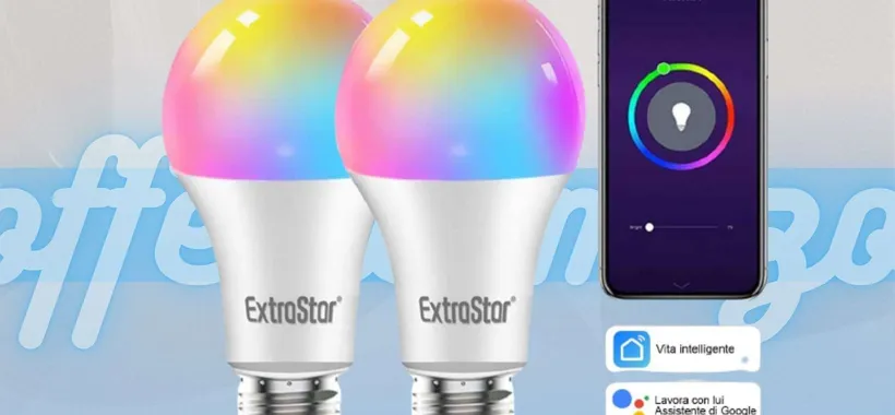 Illuminazione smart: con queste due lampadine è SUPER economica