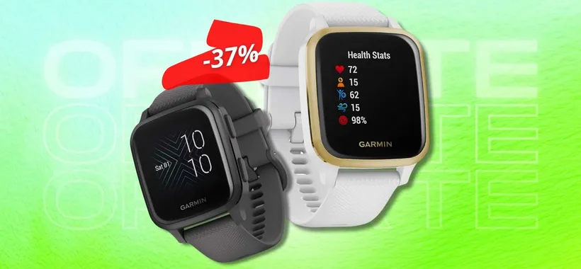 Garmin Venu SQ ed è già BLACK FRIDAY, smartwatch Premium a prezzo mini