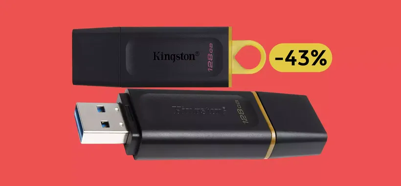 Chiavetta USB 128GB ad appena 9€: FOLLIA Amazon per poche ore