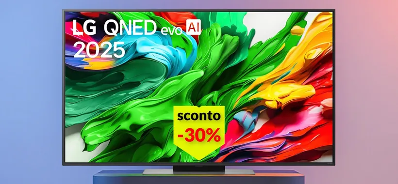 Prezzo scontatissimo per la Smart TV 4K di LG a 120Hz: oggi risparmi 300€