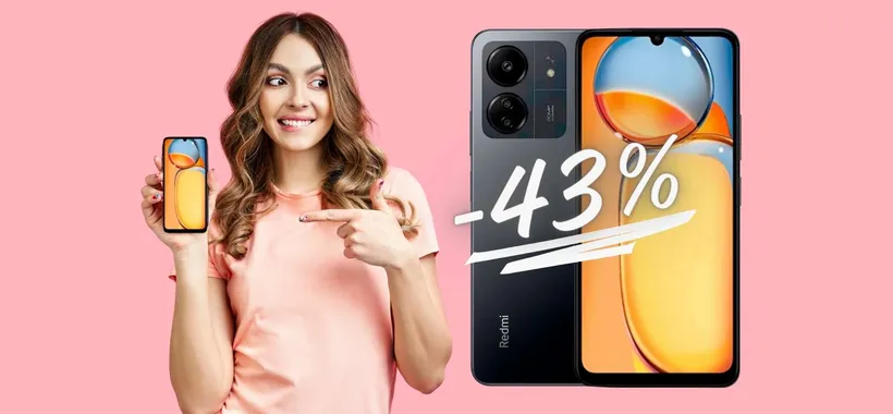 Xiaomi Redmi 13C da 256GB a PREZZO FOLLE su eBay (-43%)