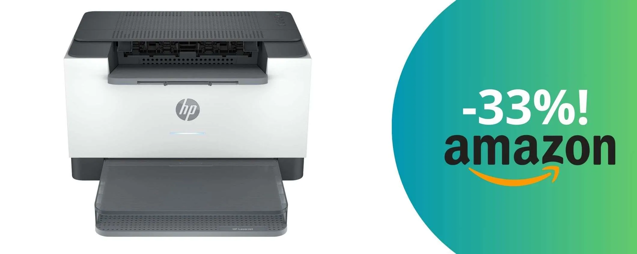 Stampante laser monocromatica, affidabile e veloce: l'HP LaserJet con il 33% di sconto