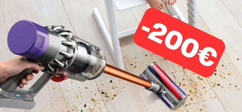 Aspirapolvere Dyson Cyclone V10: SCONTO DI 200 EURO su eBay
