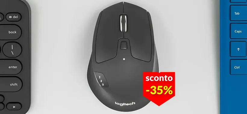 Mouse Logitech a poco più di 50€: multi-dispositivo e più preciso che mai
