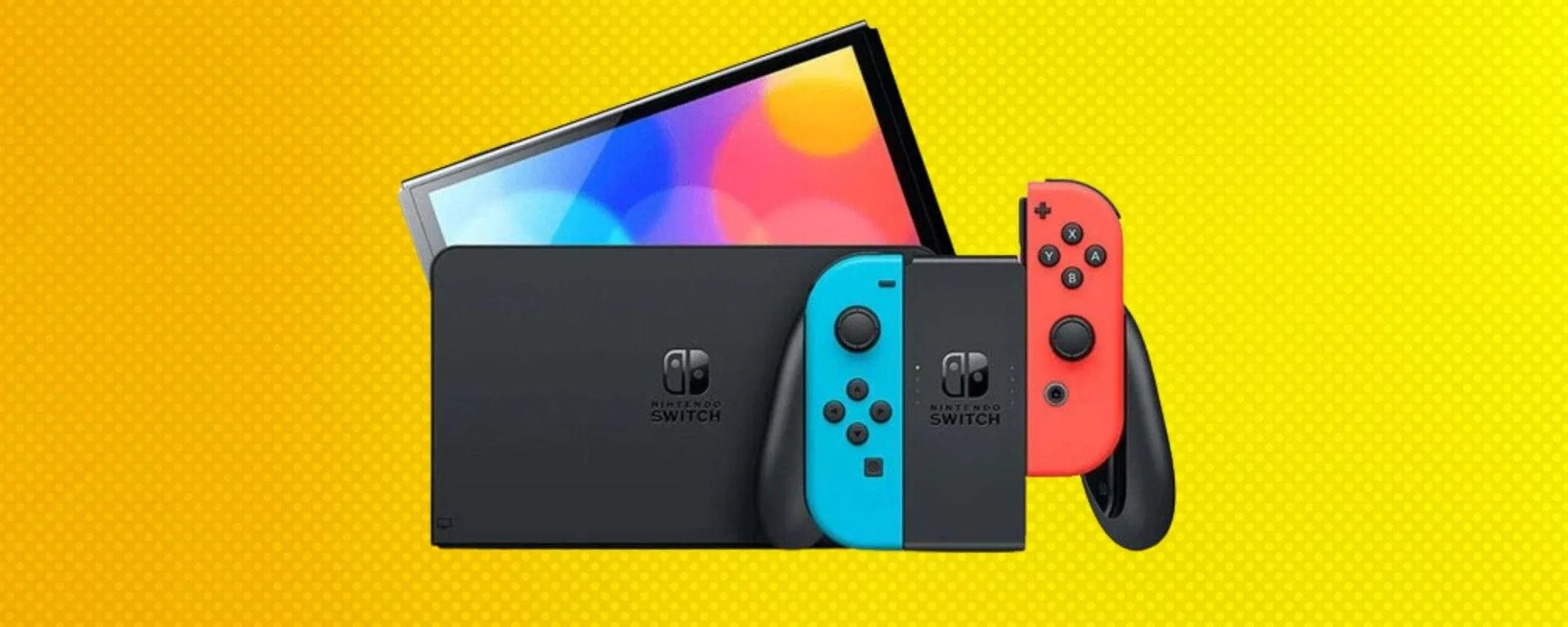 Nintendo Switch OLED, offerta bomba: su eBay risparmi 100€