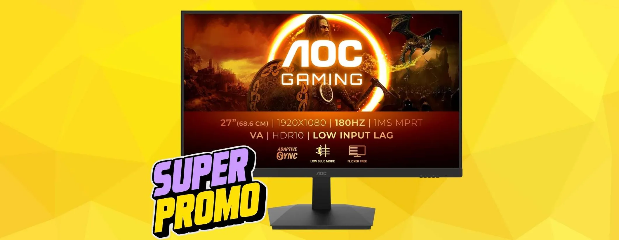 Monitor da gaming AOC da 27