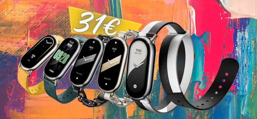 Xiaomi Smart Band 8: impermeabile e con 16gg di autonomia a SOLI 31€