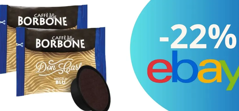 300 capsule Don Carlo Blu: il tuo espresso napoletano a un prezzo mai visto!