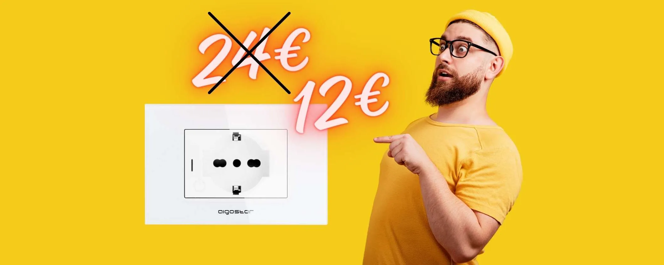Presa WiFi invisibile a METÀ PREZZO su Amazon, ora solo 12€