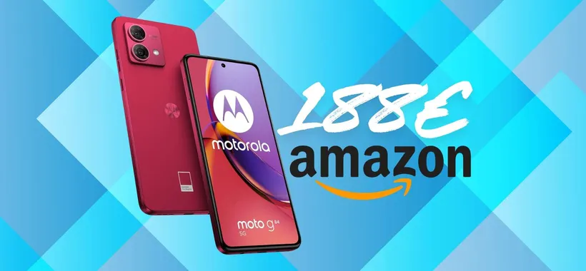 Smartphone economico ma affidabile? Motorola moto g84 5G, ora a 188€