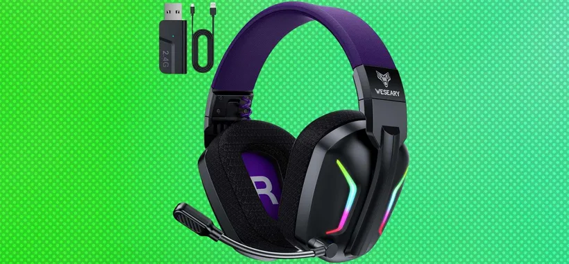 WESEARY WG1: cuffie gaming wireless con il 37% di sconto