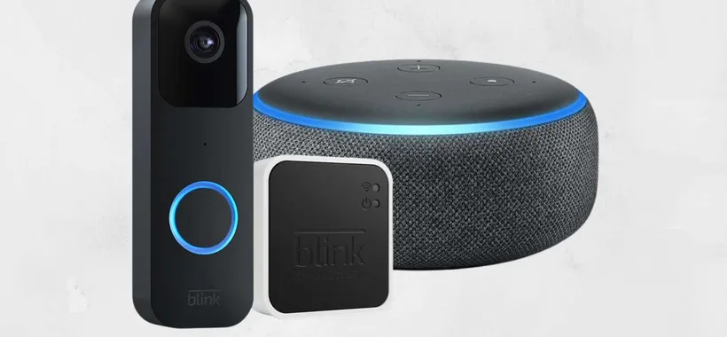 Campanello smart Blink + speaker con Alexa + hub: kit a 55€, FOLLIA (-61%)