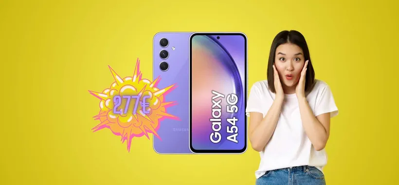 Samsung Galaxy A54: BOMBA a 277€ su eBay