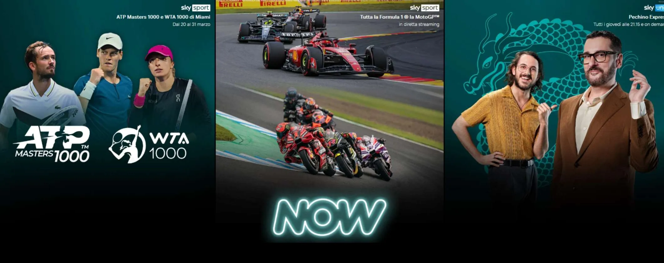 NOW è Serie TV, Film, Show e Sport a soli 6,99€ al mese