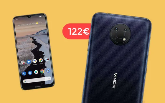Smartphone Nokia con TRIPLA fotocamera e batteria INFINITA (122€)