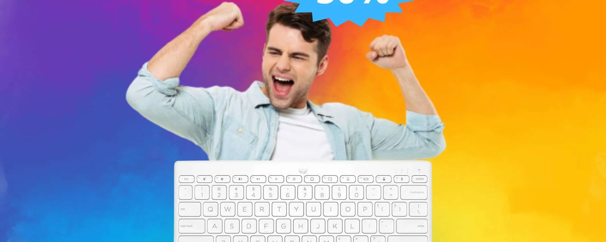 Tastiera HP 350: AFFARE su Amazon con il 50% di sconto