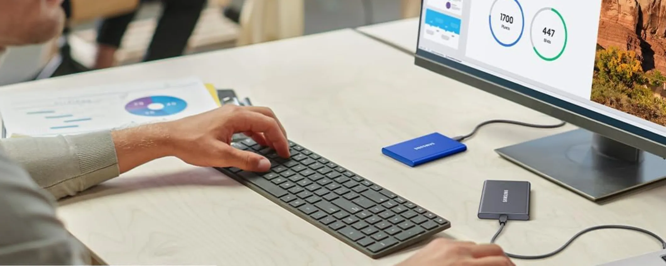 Samsung T7 Portable SSD: 2 TB extra a portata di mano