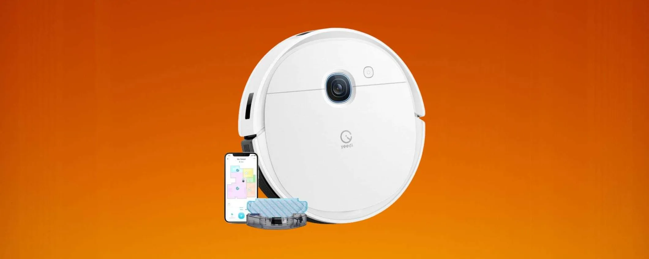 Robot 2-in-1, offerta folle: lo paghi solo 159€ con il DOPPIO sconto di Amazon