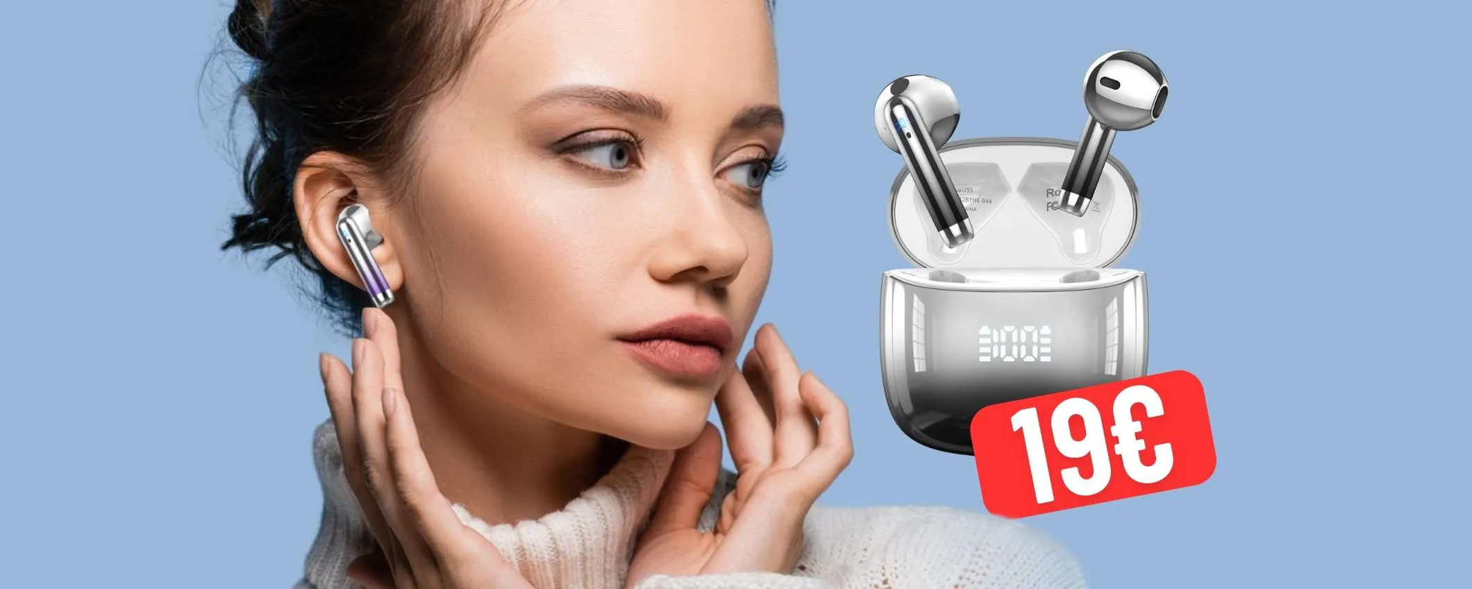 Auricolari wireless ECONOMICI che NON DELUDONO oggi tuoi a 19€