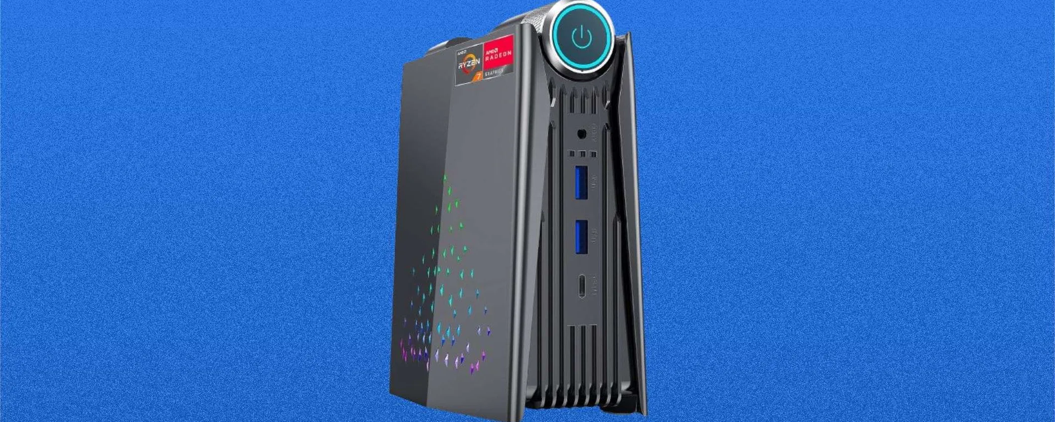 Mini PC con Windows 11 Pro in offerta (-28%): Ryzen 7, Vega 8 e 16GB di RAM