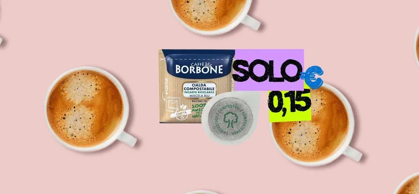 Cialde Caffè Borbone ESE a soli 15 centesimi con le Offerte di Primavera