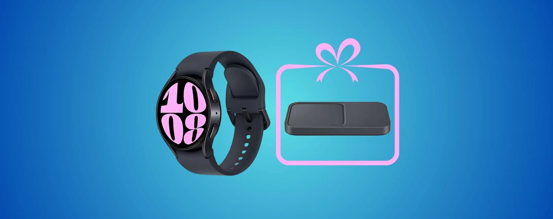 Acquista un Galaxy Watch6: in REGALO Wireless Charger Duo