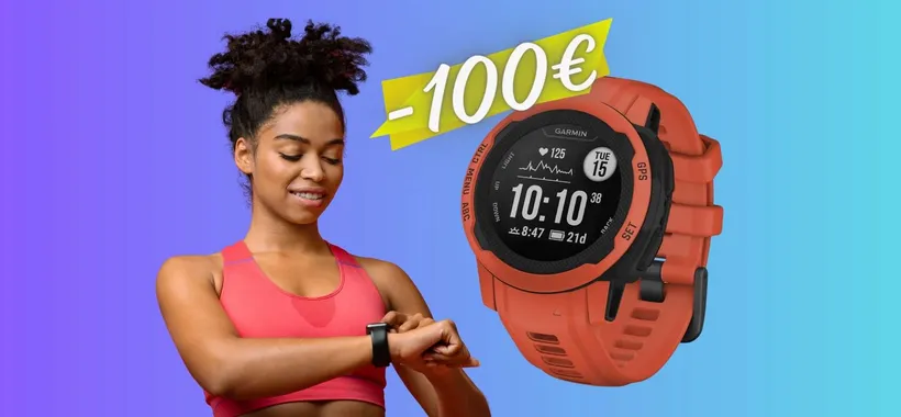 Garmin Instinct 2S: il RE degli smartwatch a 100€ in MENO su Amazon