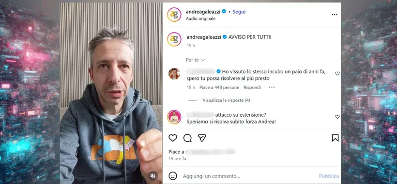Hacker contro Andrea Galeazzi: cosa possiamo imparare dal suo incubo digitale?