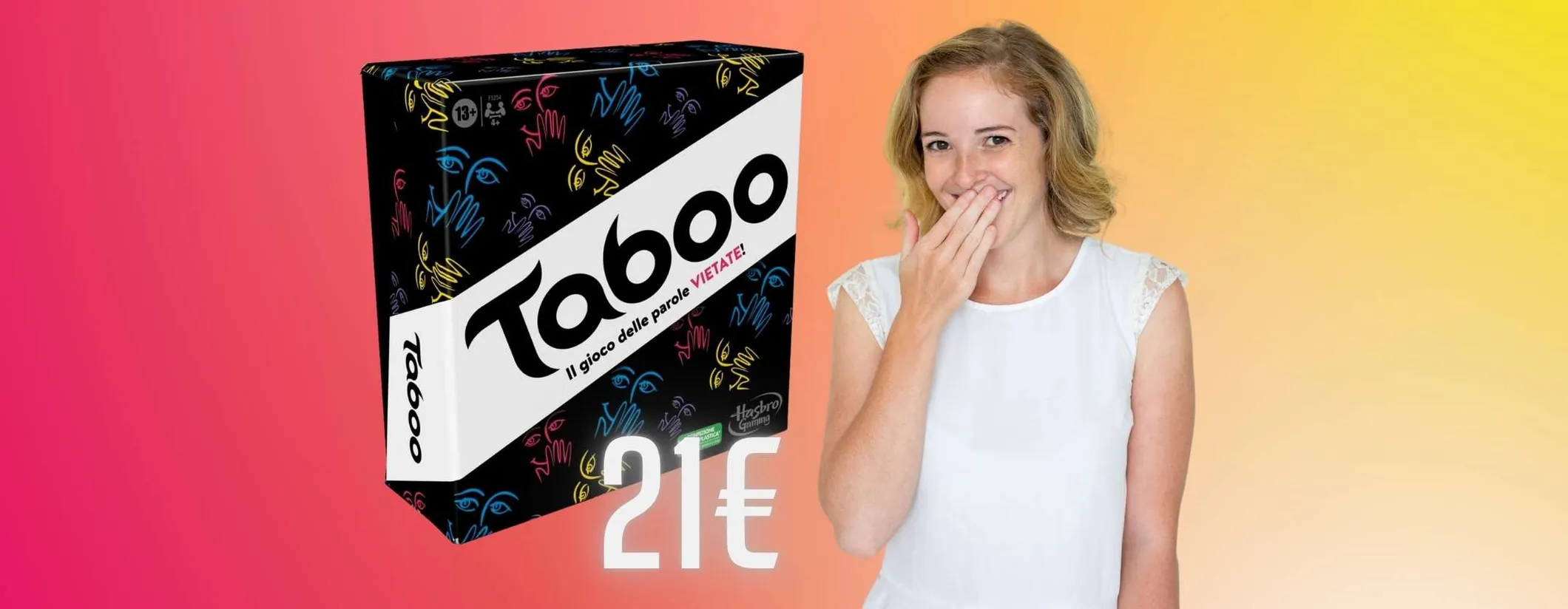 Taboo: il divertentissimo gioco delle parole vietate a soli 21€ su Amazon