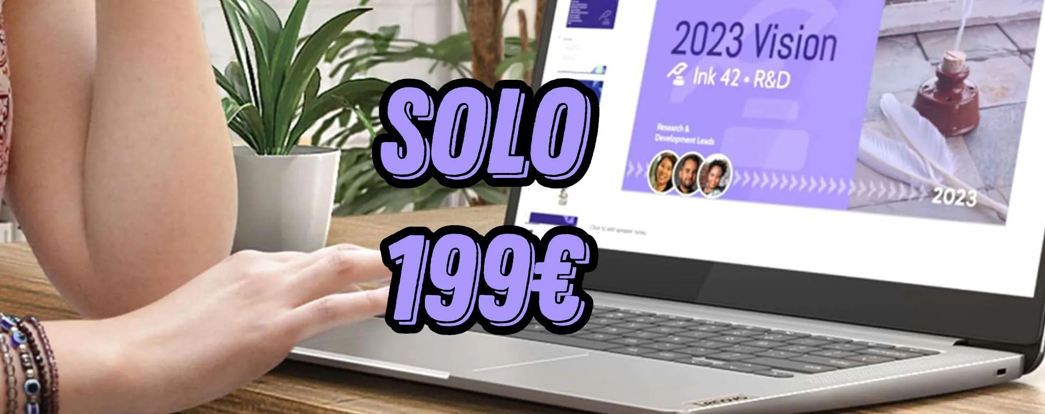 Lenovo IdeaPad Slim 3: il Chromebook senza compromessi a soli 199€ col Prime Day