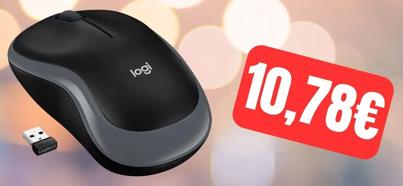 Mouse Logitech Wireless: piccolo e portatile, a soli 10 euro su Amazon