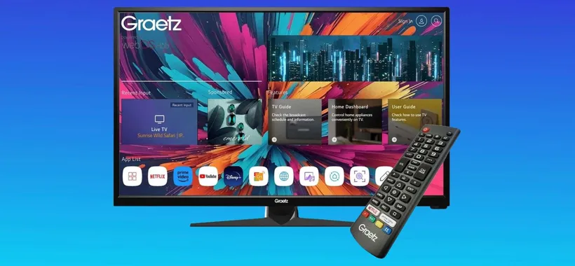Smart TV GRAETZ 32" in offerta a solo 151€: la migliore sotto i 200€