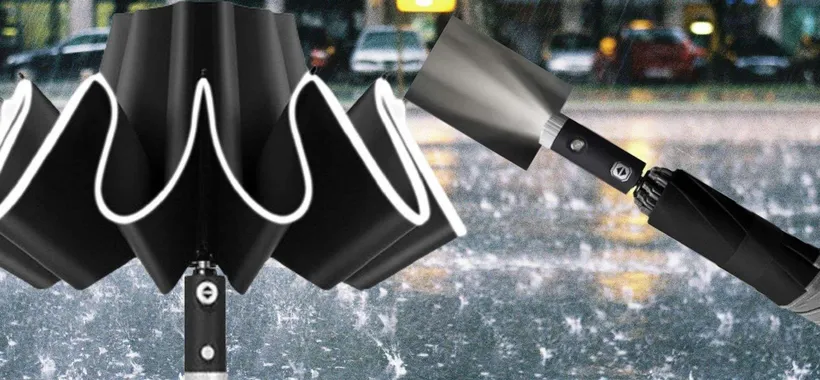 L'ombrello ANTI GOCCIA con TORCIA è la genialata del momento: 18€ su Amazon