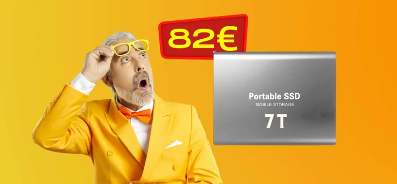 SSD portatile da 7T a 82€: Black Friday finito, PAZZIE di Amazon NO