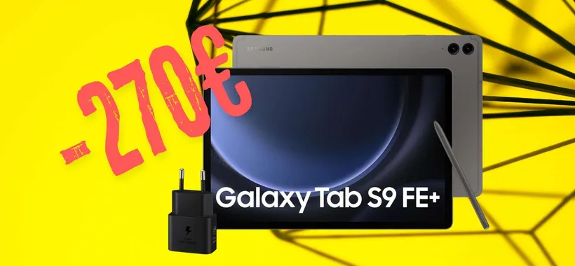 Samsung Galaxy Tab S9 FE+: super tablet con penna a prezzo HOT (-270€)