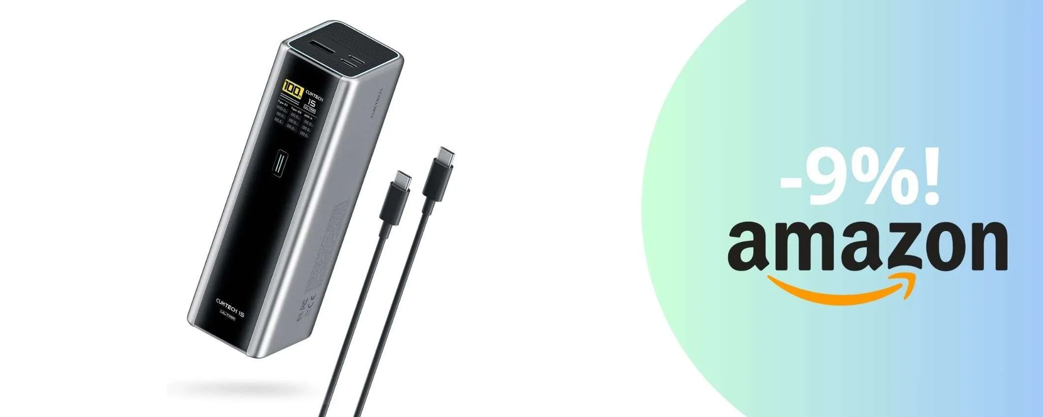 Power Bank ultra potente ad un prezzo imbattibile: l'offerta da non farsi sfuggire