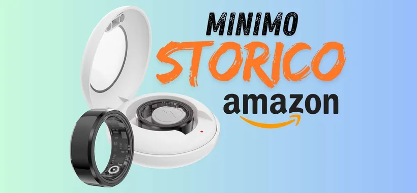 Smart Ring: l'anello che monitora il tuo corpo al minimo storico Amazon