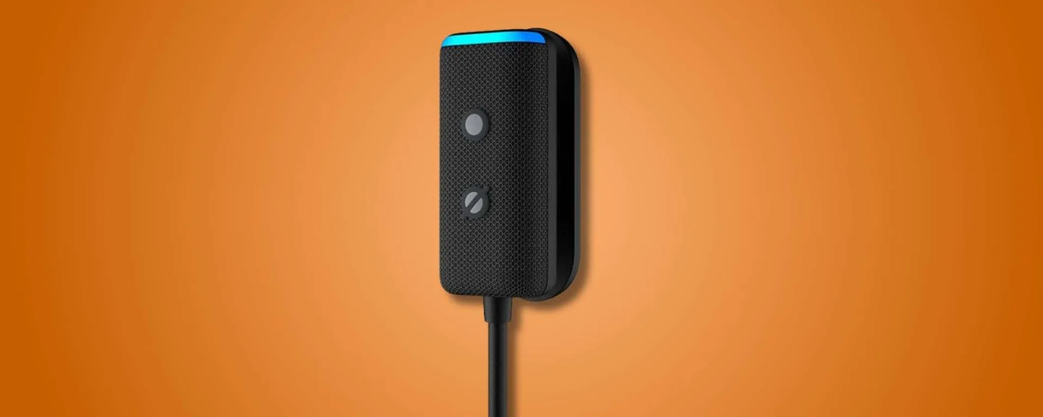 Echo Auto (2024) a 29,99€: Alexa arriva in auto con il 57% di sconto