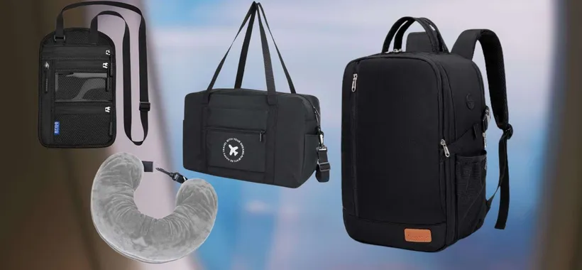 Ponti e partenze in aereo: accessori INDISPENSABILI ed economici (da 6,89€)