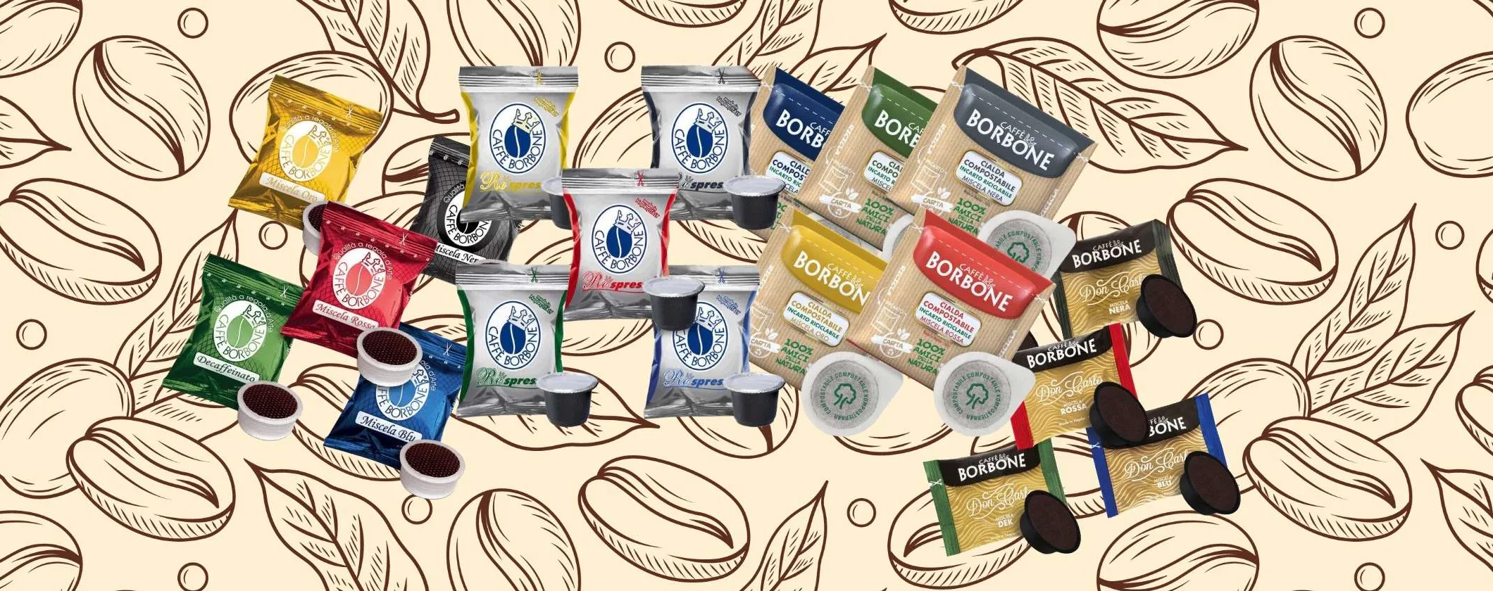 Capsule e Cialde Caffè Borbone: le migliori offerte su eBay