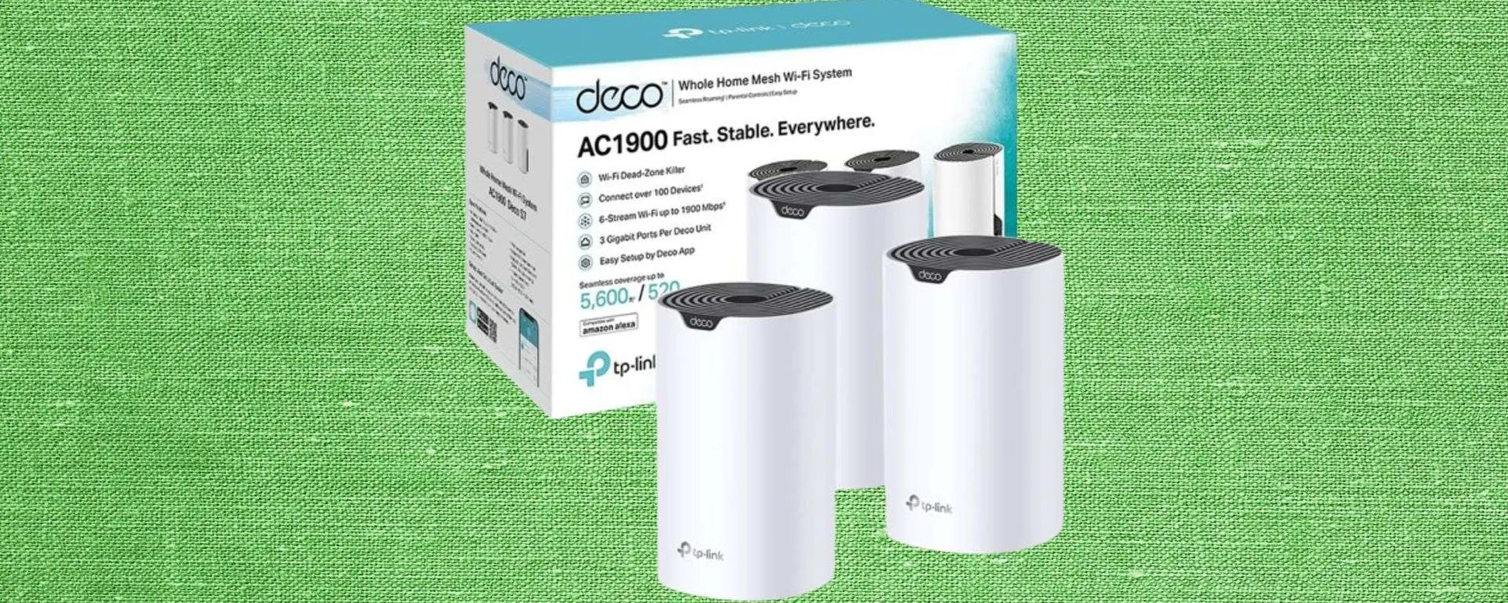 Router Wi-Fi Mesh della TP-Link in super offerta su Amazon: oggi a meno di 130€