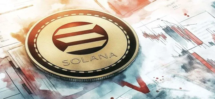 Solana in caduta libera: quinto giorno di perdite e supporto critico a rischio