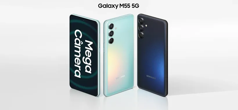 Galaxy M55 è il primo smartphone Samsung che fa selfie a 50MP
